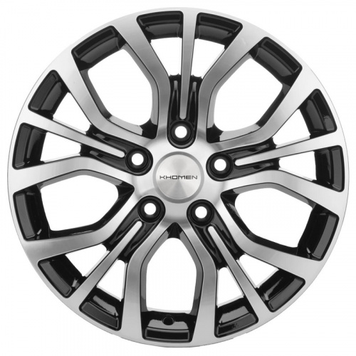 Диск Khomen 1608 6,5 x 16 5*114,3 Et: 45 Dia: 60,1 BLACK-FP