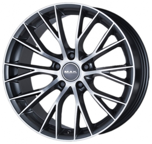 Диск MAK MUNCHEN 8 x 18 5*108 Et: 42 Dia: 63,4 Gun Metallic-Mirror Face