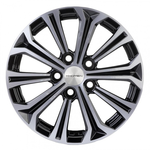 Диск Khomen 1610 6,5 x 16 5*112 Et: 50 Dia: 57,1 Black-FP