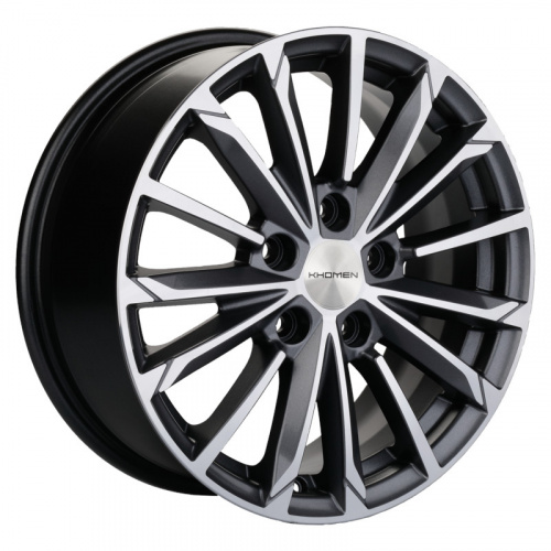 Диск Khomen 1611 6,5 x 16 5*112 Et: 39,5 Dia: 66,6 Gray-FP
