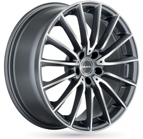 Диск MAK Komet 7,5 x 17 5*112 Et: 36 Dia: 66,6 Gun Metallic Mirror Face