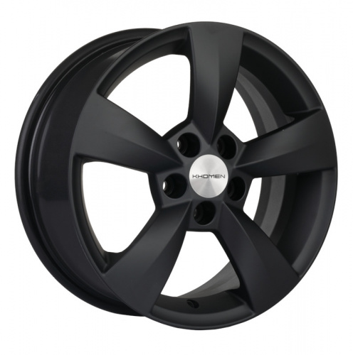 Диск Khomen 1504 6 x 15 5*100 Et: 40 Dia: 57,1 Black matt