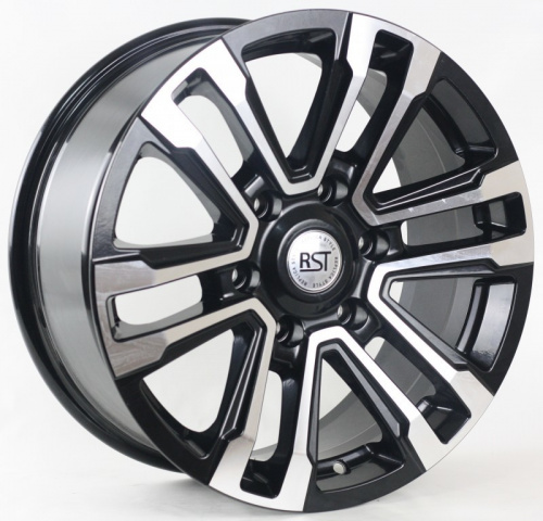 Диск X'trikeRST R107 7,5 x 17 6*139,7 Et: 25 Dia: 106,1 BK/FP