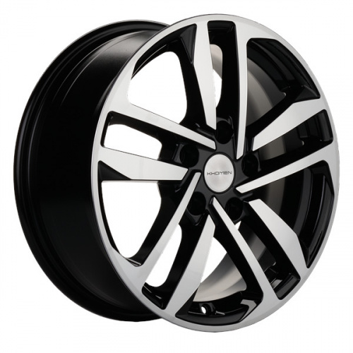 Диск Khomen 1612 6,5 x 16 5*114,3 Et: 47 Dia: 66,1 Black-FP