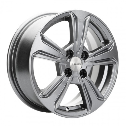 Диск Khomen 1502 6 x 15 4*100 Et: 46 Dia: 54,1 Gray