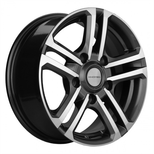 Диск Khomen 1602 6,5 x 16 5*139,7 Et: 35 Dia: 98,5 Gray-FP