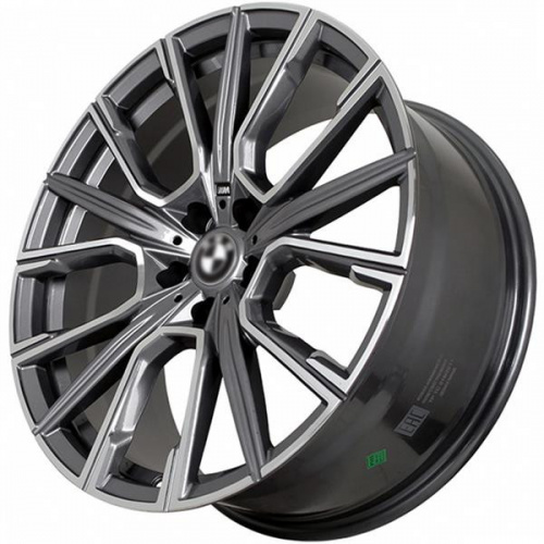 Диск FF QC1679 9,5 x 19 5*112 Et: 39 Dia: 66,6 Gunmetal Polish