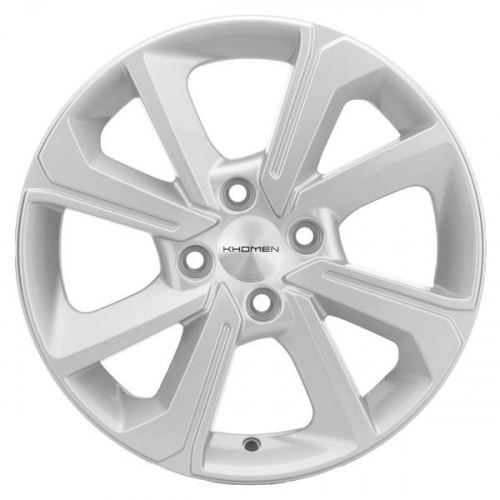 Диск Khomen 1501 6 x 15 4*100 Et: 50 Dia: 60,1 F-SILVER