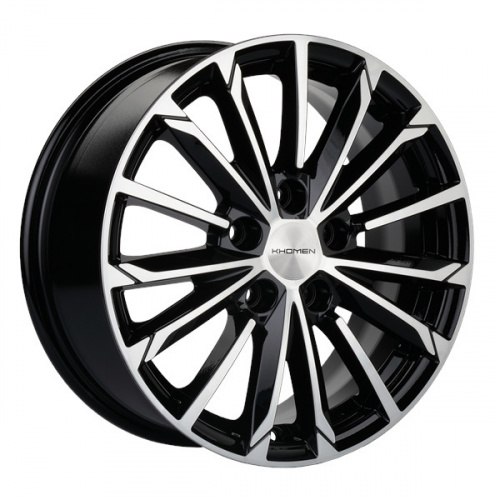 Диск Khomen 1611 6,5x16 5*112 Et:41 Dia:57,1 Black-FP