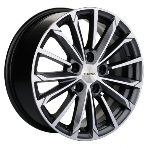 Диск Khomen 1611 6,5x16 5*112 Et:41 Dia:57,1 Gray-FP