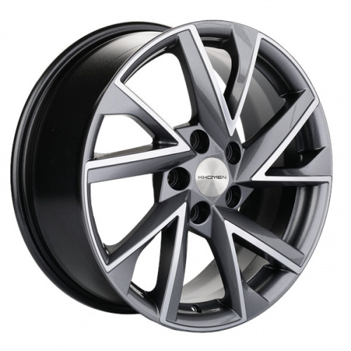 Диск Khomen 1714 7x17 5*108 Et:40 Dia:60,1 Gray-FP