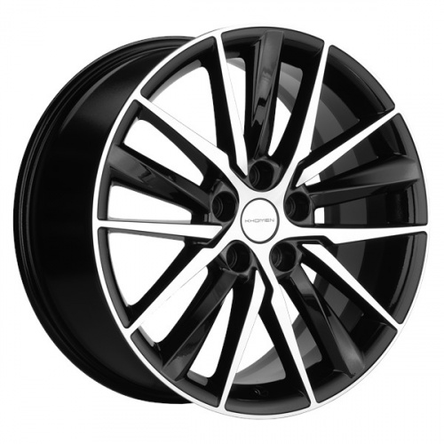 Диск Khomen 1807 8x18 5*114,3 Et:50 Dia:60,1 Black-FP