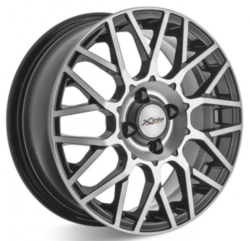 Диск X'trike X-132 6x15 4*100 Et:46 Dia:60,1 BK/FP