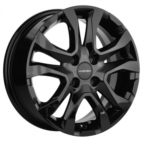 Диск Khomen 1503 6x15 4*100 Et:50 Dia:60,1 Black