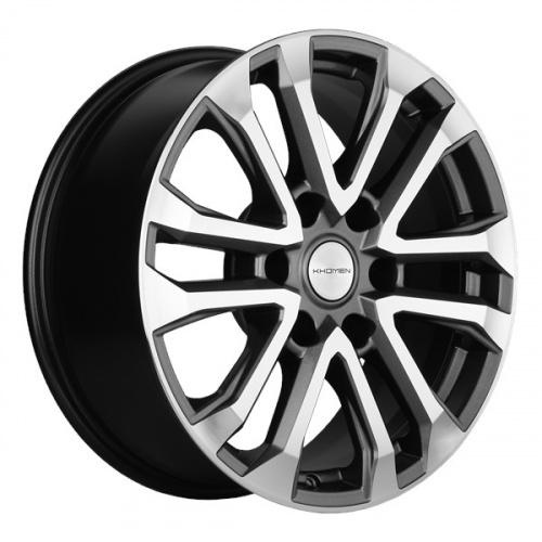 Диск Khomen 1805 7,5x18 6*139,7 Et:38 Dia:67,1 Gray-FP