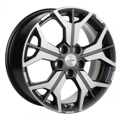 Диск Khomen 1715 7x17 5*114,3 Et:45 Dia:66,1 GRAY-FP