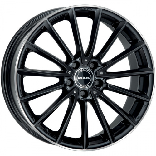 Диск MAK Komet 8x19 5*112 Et:33 Dia:66,6 Gloss Black Mirror Ring