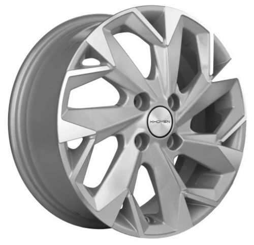 Диск Khomen 1402 5,5x14 4*100 Et:38 Dia:67,1 F-Silver-FP