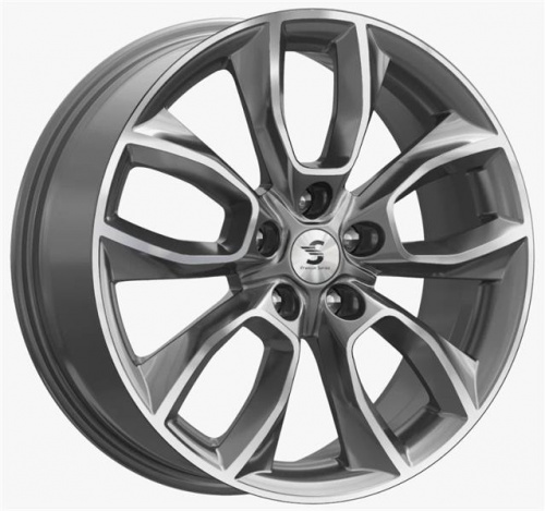 Диск Premium Series КР001 7x18 5*114,3 Et:38 Dia:67,1 Diamond gloss graphite