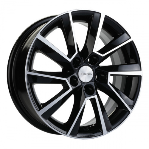 Диск Khomen 1604 6x16 5*105 Et:39 Dia:56,6 Black-FP