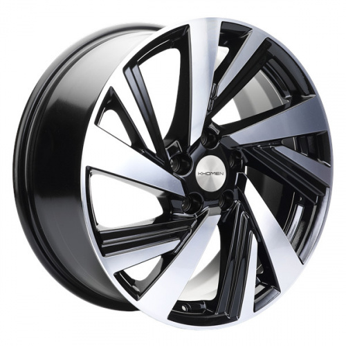 Диск Khomen 1801 7,5x18 5*108 Et:40 Dia:60,1 Black-FP