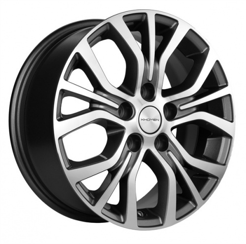 Диск Khomen 1608 6,5x16 5*108 Et:43 Dia:65,1 Gray-FP