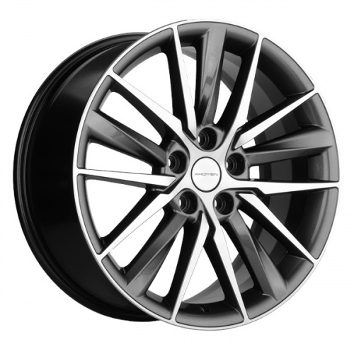 Диск Khomen 1807 8x18 5*108 Et:46 Dia:63,3 Gray-FP