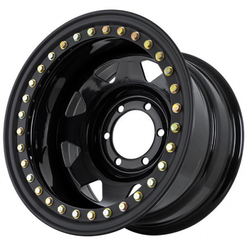 Диск Grizzly SW03 9x17 6*139,7 Et:-25 Dia:110,1 Beadlock/Inner rim with shinin