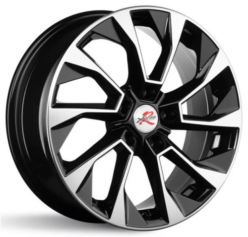 Диск X'trikeRST R177 7x17 5*114,3 Et:45 Dia:54,1 BK/FP