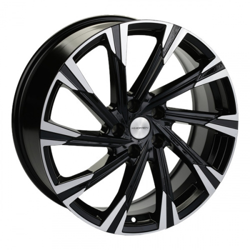 Диск Khomen 1901 7,5x19 5*114,3 Et:35 Dia:60,1 Black-FP