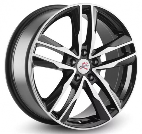 Диск X'trikeRST R128 7,5x18 5*114,3 Et:51 Dia:67,1 BK/FP