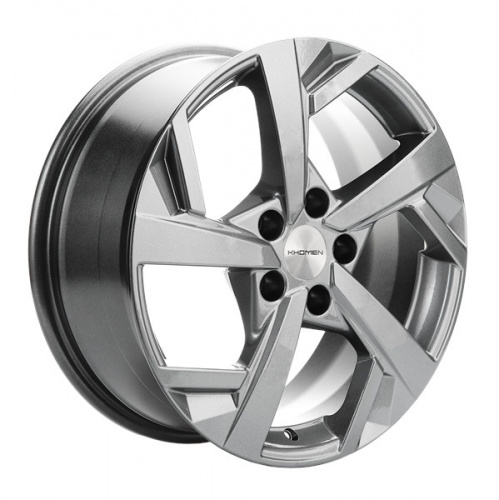Диск Khomen 1712 7x17 5*110 Et:46 Dia:63,3 Gray