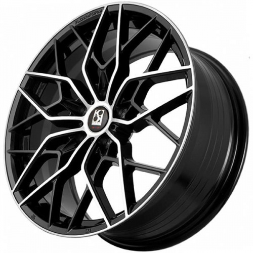 Диск KoKo Kuture FF010 8,5x19 5*112 Et:35 Dia:66,6 Gloss Black+Maching Face