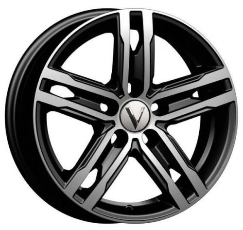 Диск Вектор B178 6x15 5*114,3 Et:46 Dia:67,1 АЛМАЗ ЧЕРНЫЙ