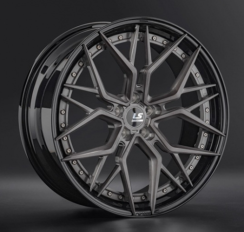 Диск LS Forged FG35 10,5x21 5*112 Et:43 Dia:66,6 ALBRSD-GM/BK