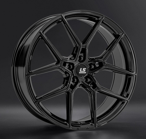 Диск LS wheels FlowForming RC100 9x22 5*120 Et:42 Dia:62,6 bk