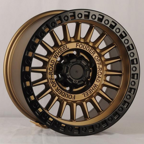 Диск IWheel JT222-8 9x18 6*139,7 Et:0 Dia:110 Bronze+MBL