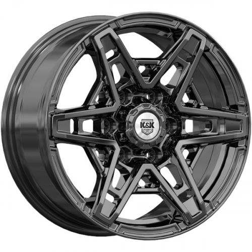 Диск K&K Блэкберн 8x17 6*139,7 Et:25 Dia:77,9 Дарк платинум