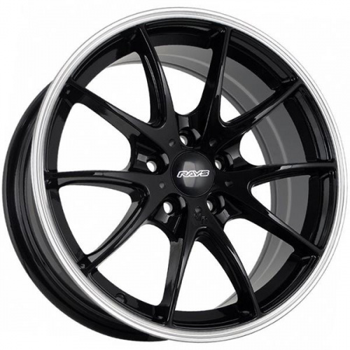 Диск FF REW009-1867 7x16 5*100 Et:35 Dia:73,1 Black Machine Lip