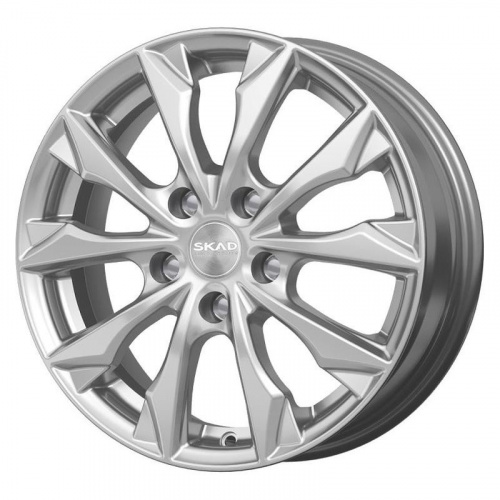 Диск Скад Нагоя 6x16 5*110 Et:45 Dia:63,35 чёрный бархат