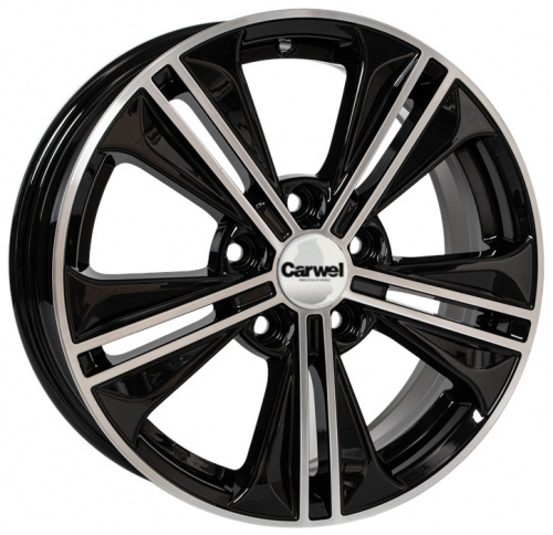 Диск Carwel Исток 106 6x16 5*114,3 Et:43 Dia:67,1 BK