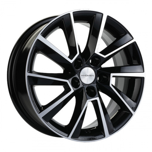 Диск Khomen 1507 6x15 5*105 Et:39 Dia:56,6 Black