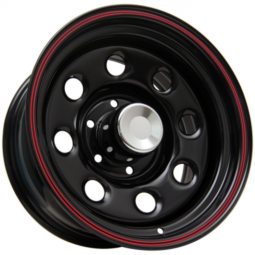 Диск Grizzly SW04 7x15 5*139,7 Et:-5 Dia:108,5 Black Inner + Chrome Outer Rim