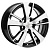 Диск Khomen 1704 7x17 5*108 Et:50 Dia:63,3 Black-FP