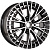 Диск KDW KD1730 7x17 5*112 Et:45 Dia:57,1 Black Front Polished
