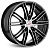 Диск X'trikeRST R187 7x17 5*114,3 Et:45 Dia:54,1 BK/FP