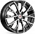 Диск X'trikeRST R207 6,5x17 5*108 Et:33 Dia:60,1 BK/FP