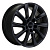 Диск Khomen 1507 6x15 5*100 Et:38 Dia:57,1 Black