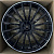 Диск KoKo Kuture 0396 9x20 5*112 Et:34 Dia:66,6 Gloss Black With Lip Polish