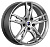 Диск K&K Солар 7x17 4*100 Et:43 Dia:60,1 дарк платинум